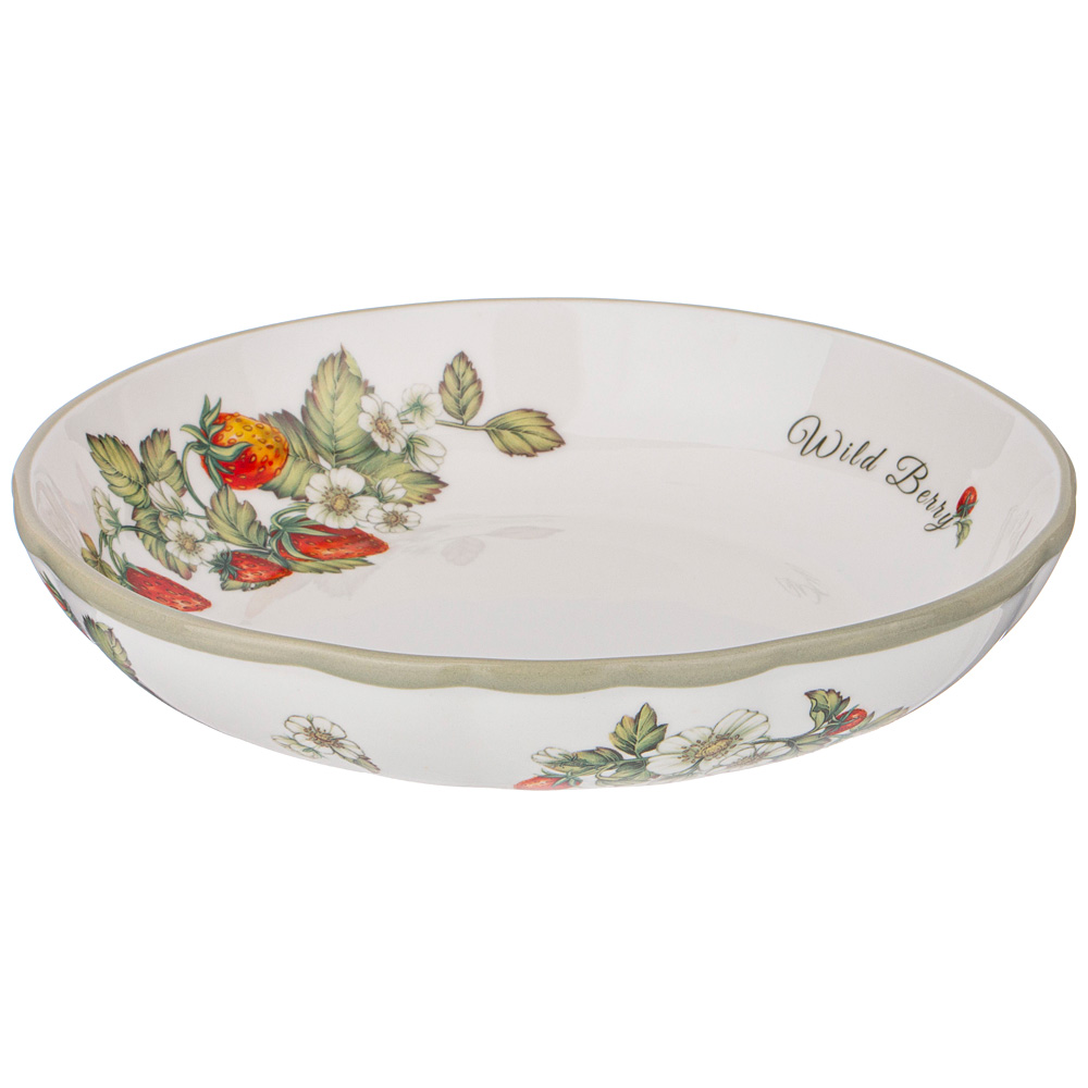 

Набор из 2 штук Салатник Lefard Strawberry 21.5х4.5см 800мл фарфор 85-1895_, Белый