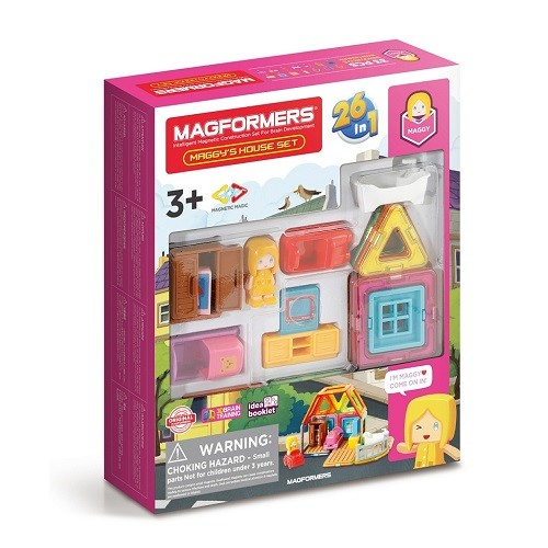 фото Магнитный конструктор maggy's house set , 33 элемента magformers