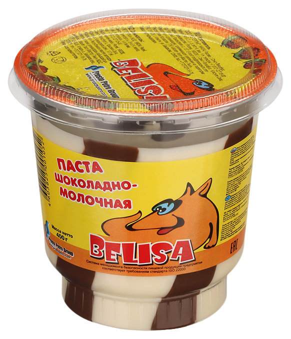 

Паста Belisa шоколадно-молочная 400 г
