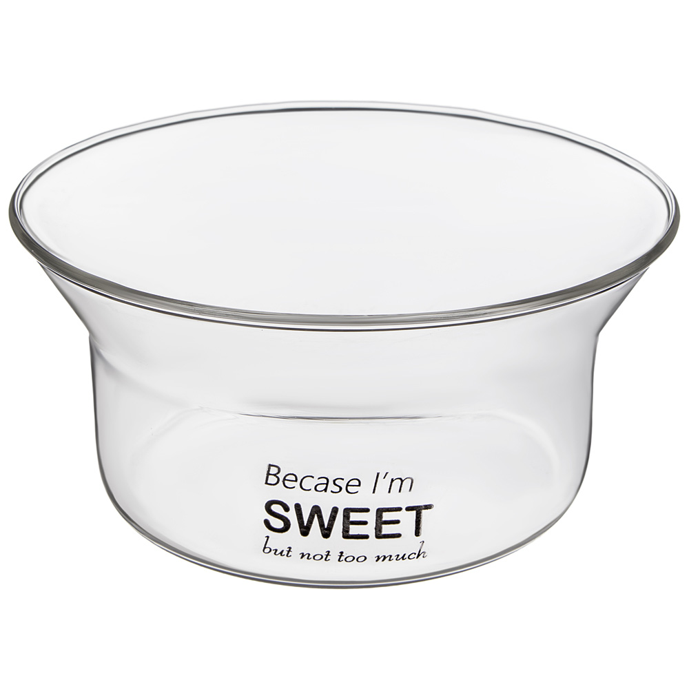 

Набор из 4 штук Салатник Agness 650мл 14х14х6.5см жаропрочное стекло 886-174_, Прозрачный