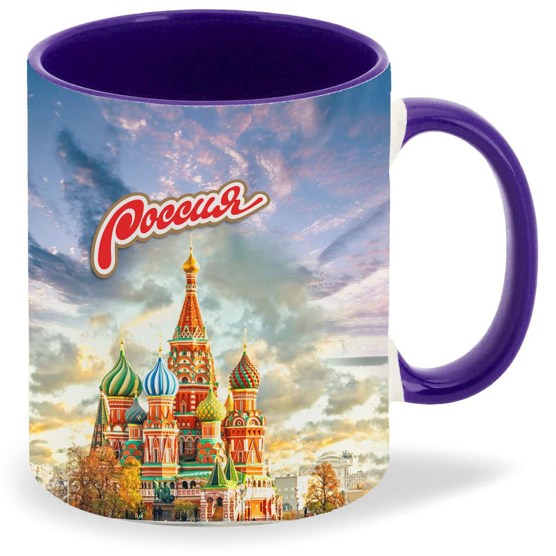 

Кружка CoolPodarok Россия щедрая душа