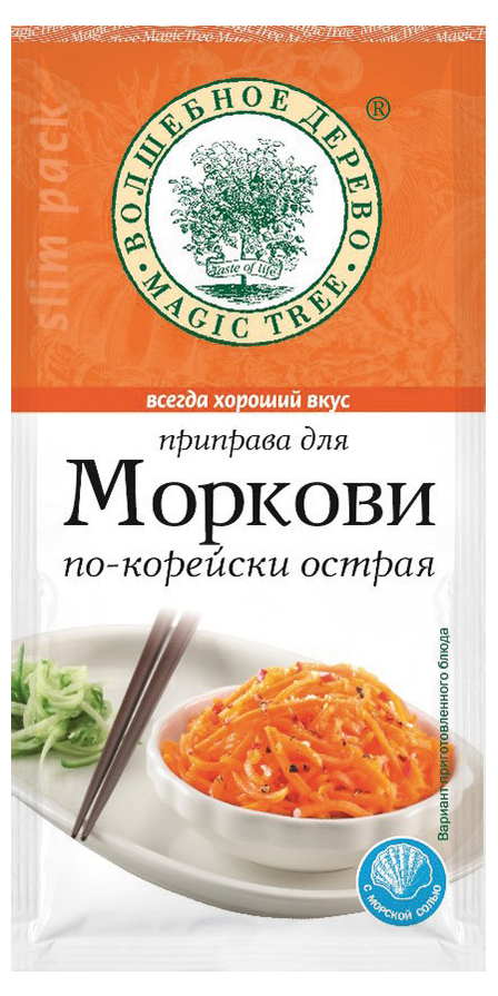 фото Приправа волшебное дерево для моркови по-корейски острая 15 г