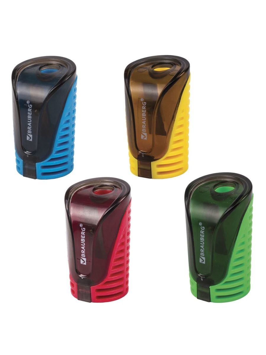 

Точилка BRAUBERG Cell с контейне 24 шт, Разноцветный