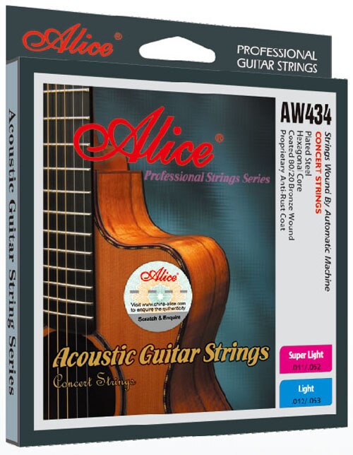

Струны для акустической гитары Alice AW434-L