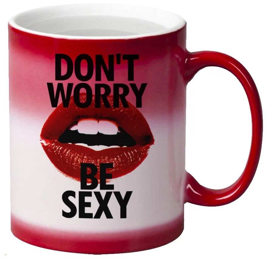 

Кружка CoolPodarok Dont worry be sexy