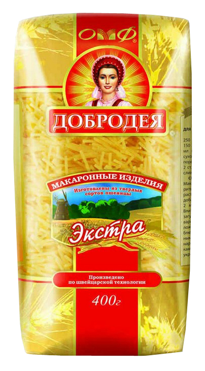 

Макаронные изделия Добродея Вермишель 400 г