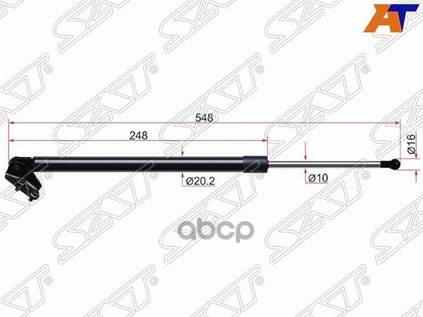 

SAT Амортизатор крышки багажника MAZDA CX-7 06- LH