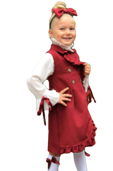 

Платье Ricco Tarz 2211011001, 3-4 лет, бордовый (доставка из-за рубежа)