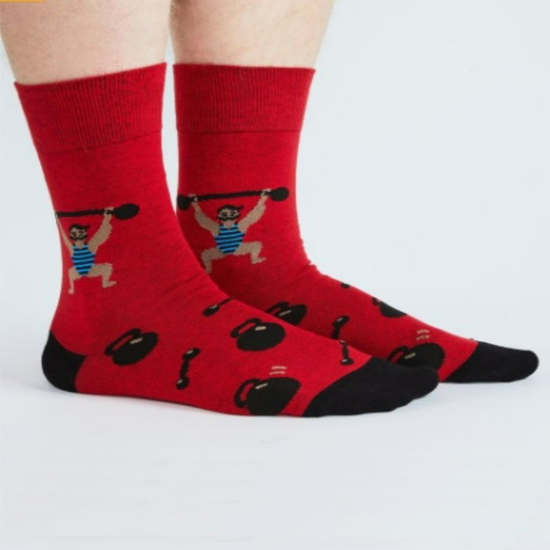 

Носки унисекс St. Friday Socks 23222-1163 красные 25, Красный, 23222-1163