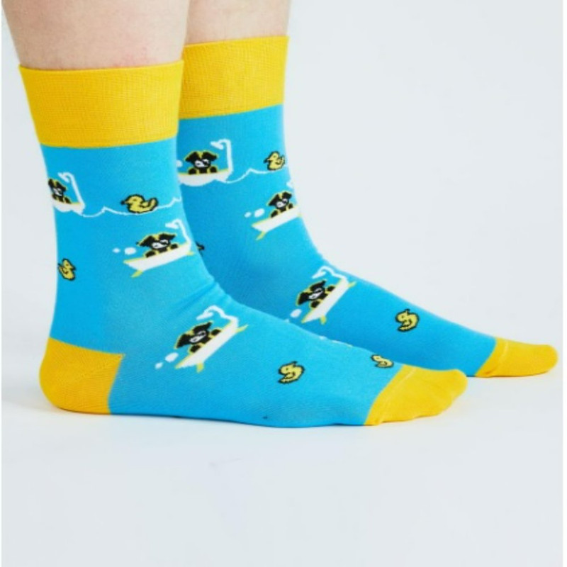 

Носки унисекс St. Friday Socks 23222-1170 голубые 27, 23222-1170