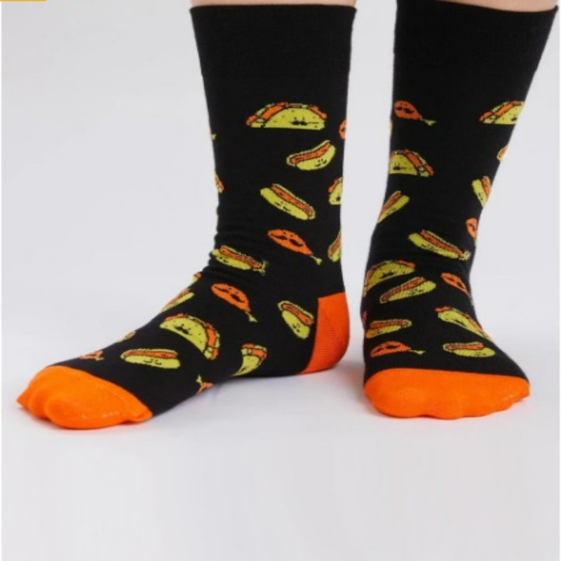 

Носки унисекс St. Friday Socks 2323-1332 черные 25, Черный, 2323-1332