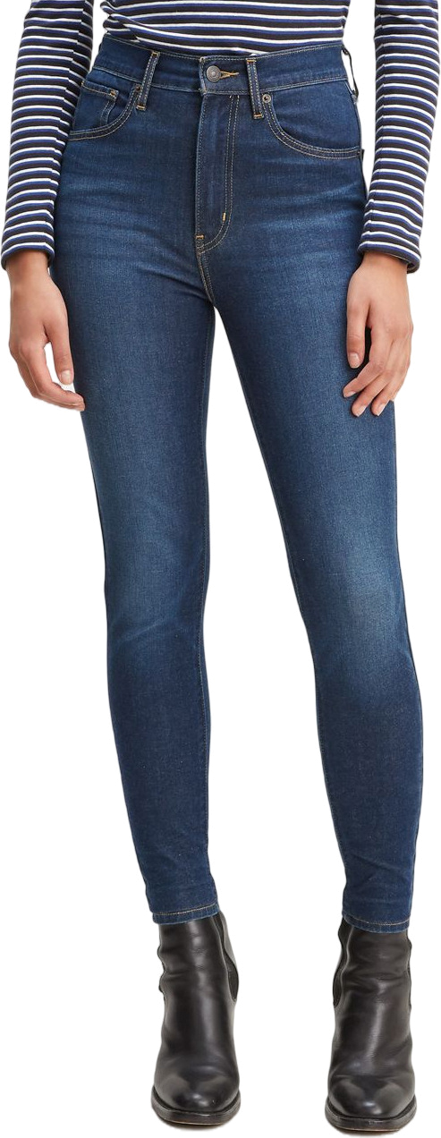 Джинсы женские LEVIS Women Mile High Super Skinny Jeans синие 25/32