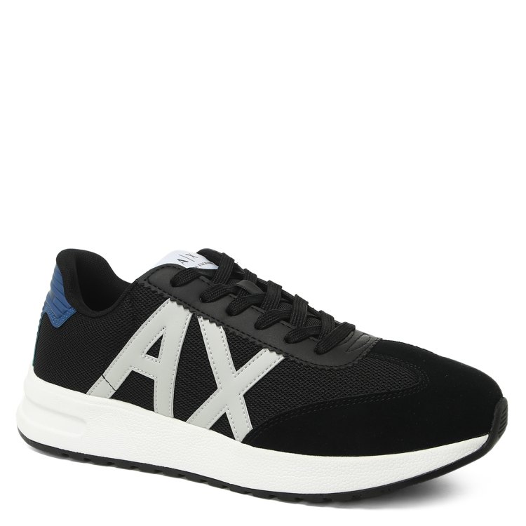 

Кроссовки мужские Armani Exchange XUX071 черные 7 UK, XUX071