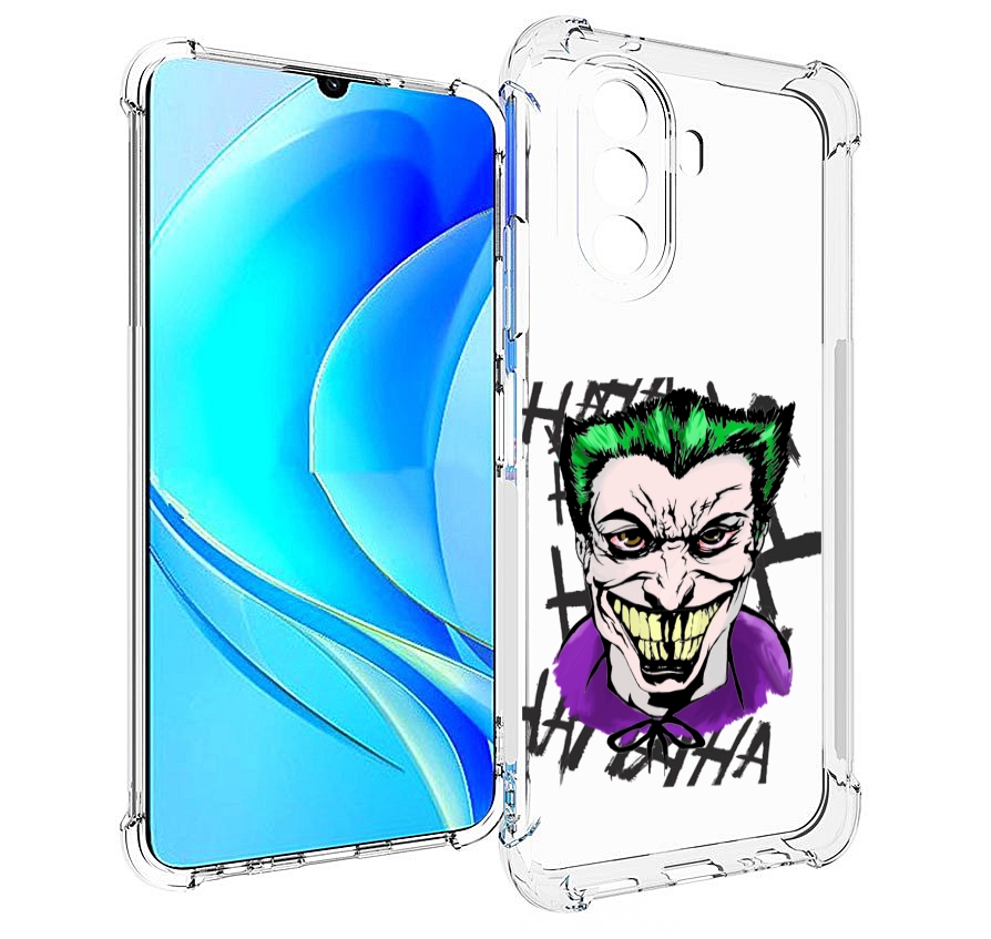 

Чехол MyPads Джокер-крейзи для Huawei Nova Y70 / Nova Y70 Plus (MGA-LX9N), Прозрачный, Tocco
