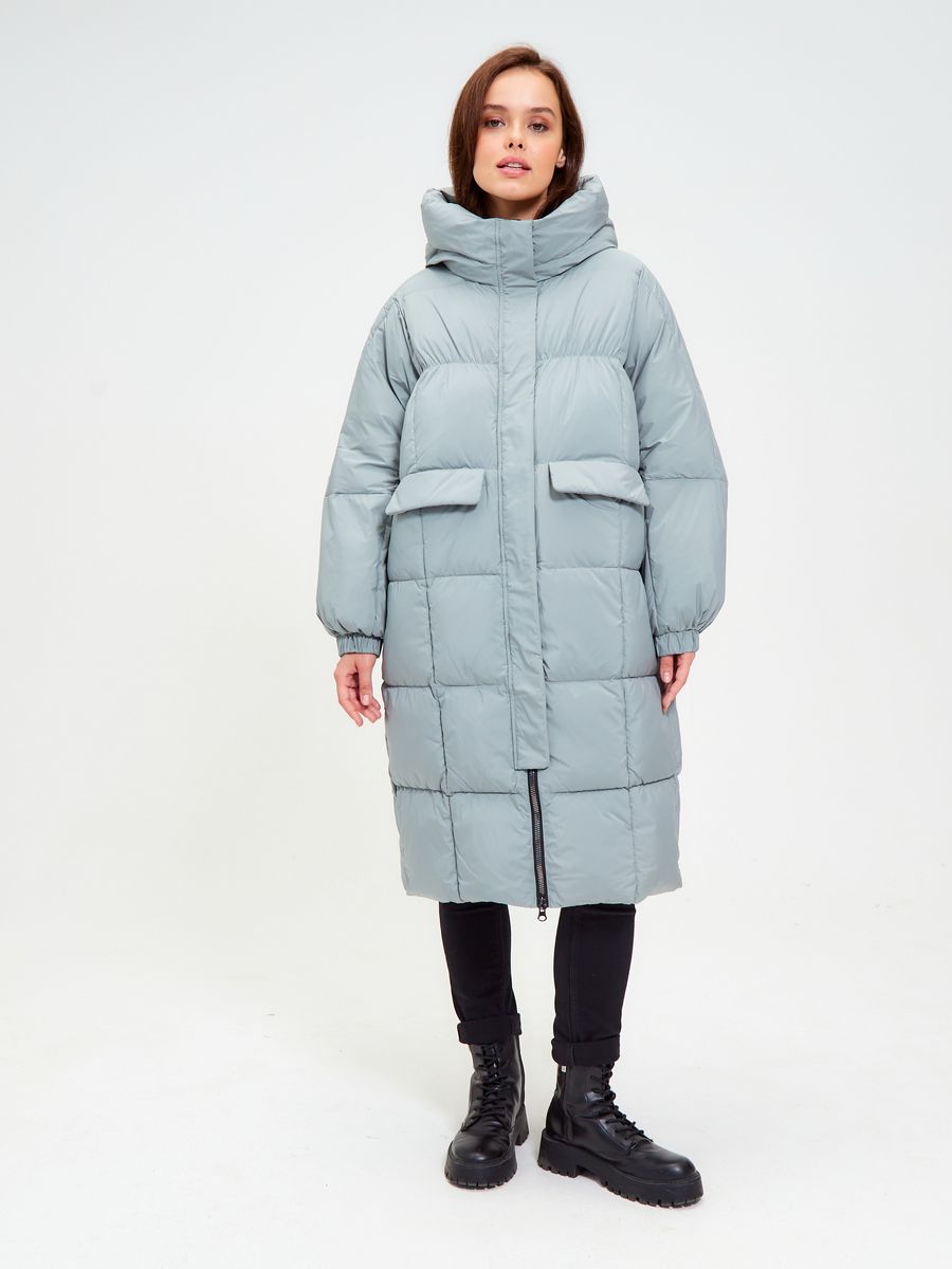

Куртка женская LAWINTER 81157 серая 54 RU, Серый, 81157