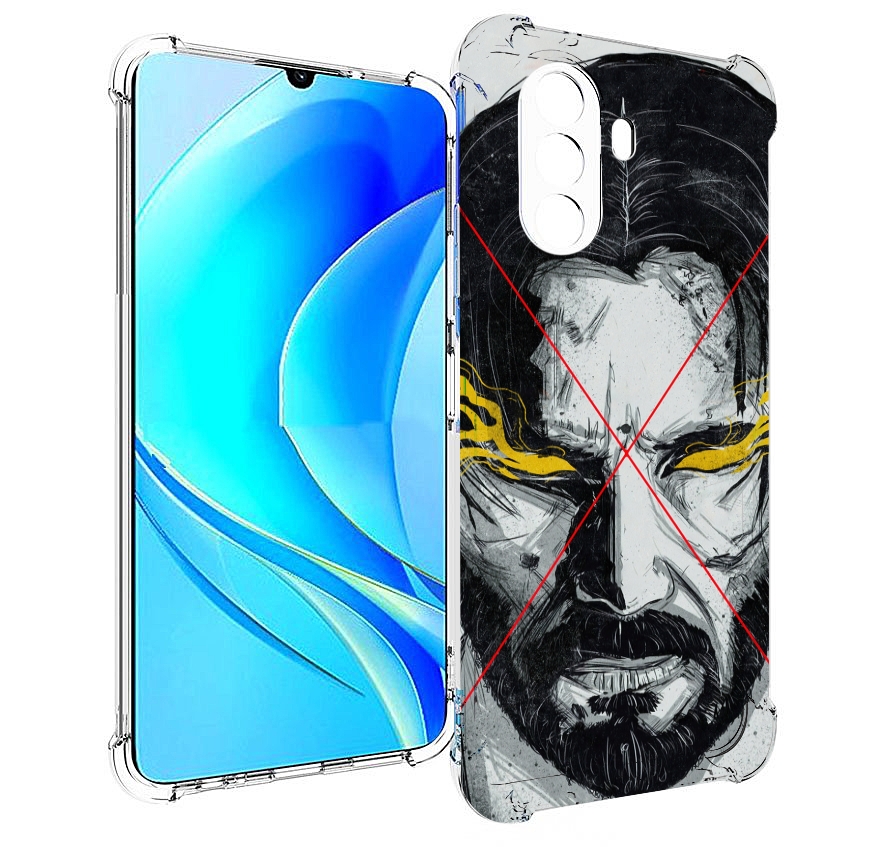 

Чехол MyPads Джон-Уик для Huawei Nova Y70 / Nova Y70 Plus (MGA-LX9N) / Huawei Enjoy 50, Прозрачный, Tocco