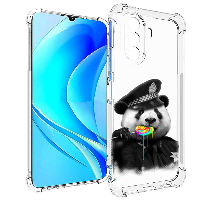 

Чехол MyPads Панда полиция для Huawei Nova Y70 / Nova Y70 Plus (MGA-LX9N), Прозрачный, Tocco
