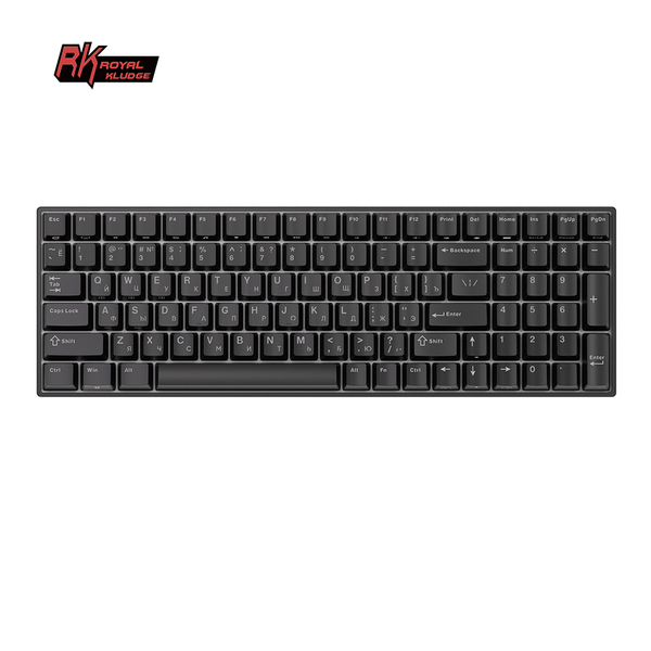 Беспроводная клавиатура Royal Kludge RK100 черный (6935280824043)