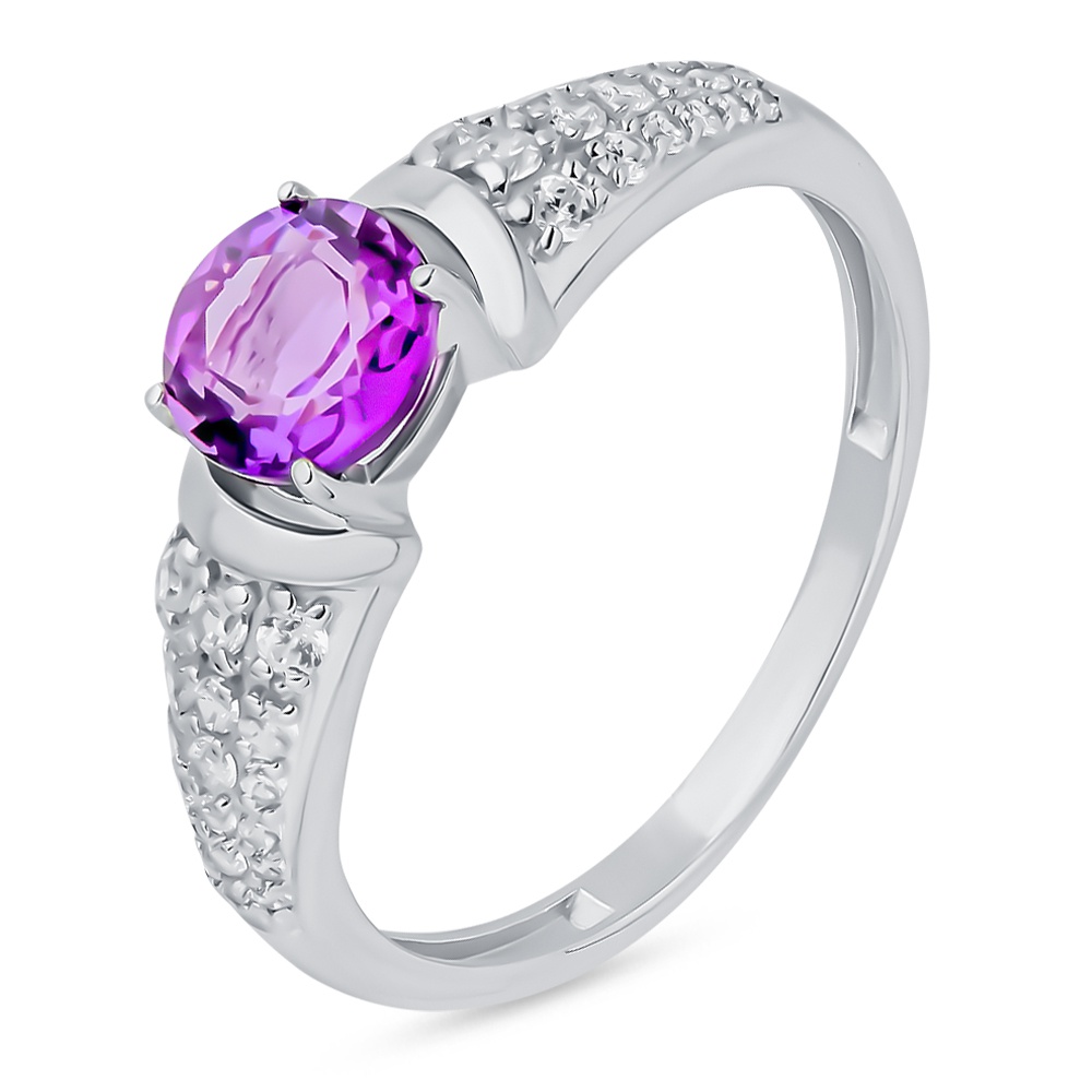 

Кольцо из серебра с аметистом р.  585Gold 701011264, 701011264