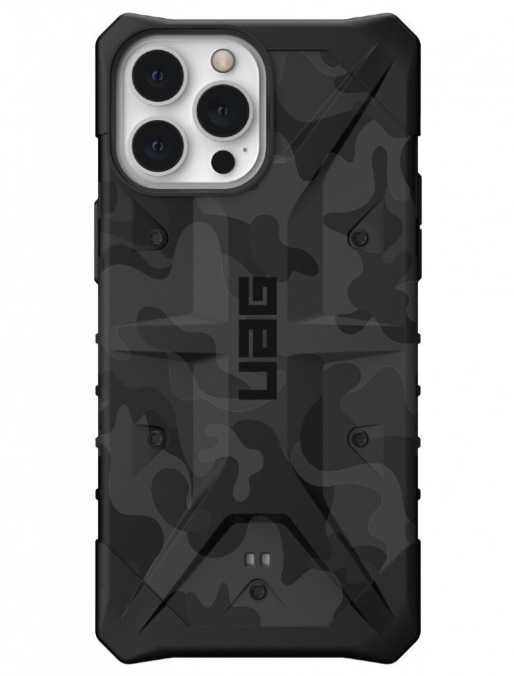 фото Чехол uag pathfinder se series для iphone 13 pro max, цвет черный камуфляж