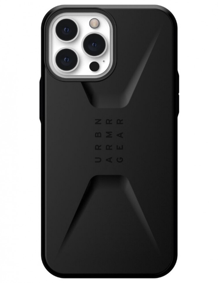 фото Чехол uag civilian series для iphone 13 pro max, цвет черный