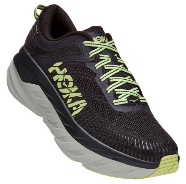 

Кроссовки мужские Hoka Bondi 7 черные 8.5 US, Черный, Bondi 7 WIDE