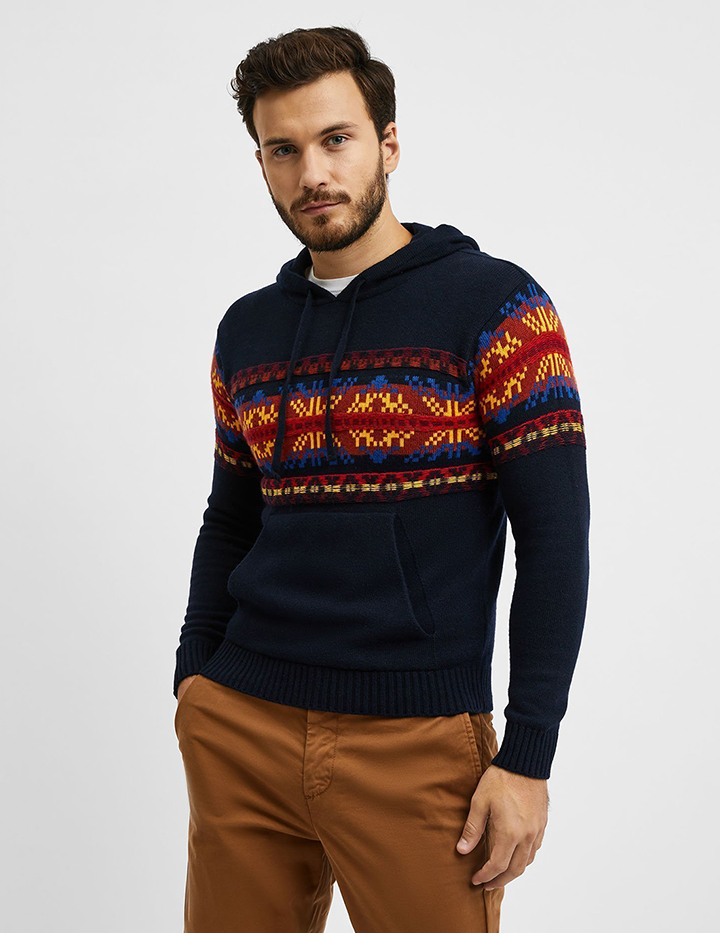

Джемпер мужской United Colors of Benetton 21A_1235K2553 разноцветный M, 21A_1235K2553