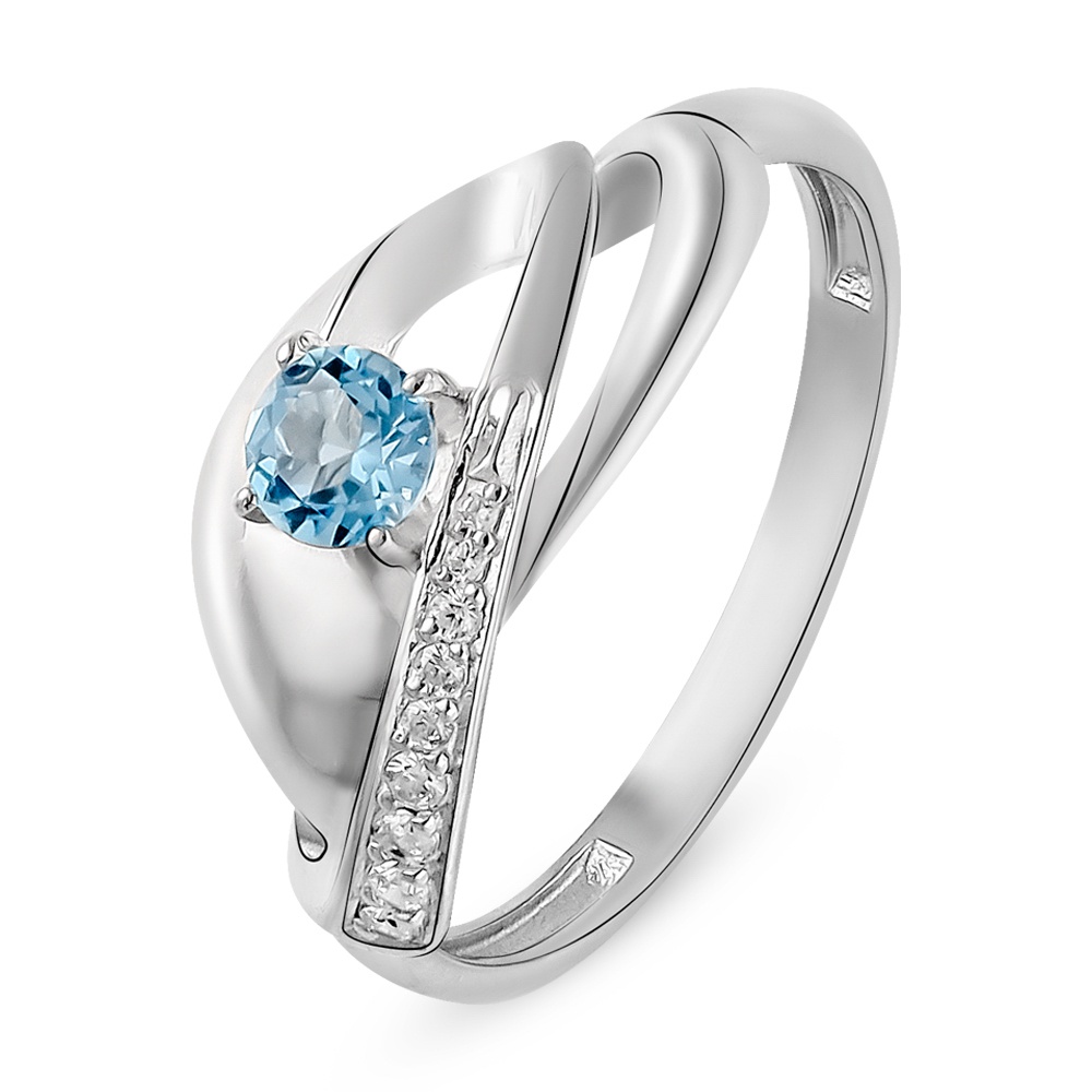 

Кольцо из серебра с топазом р. , 585Gold 701011173, 701011173
