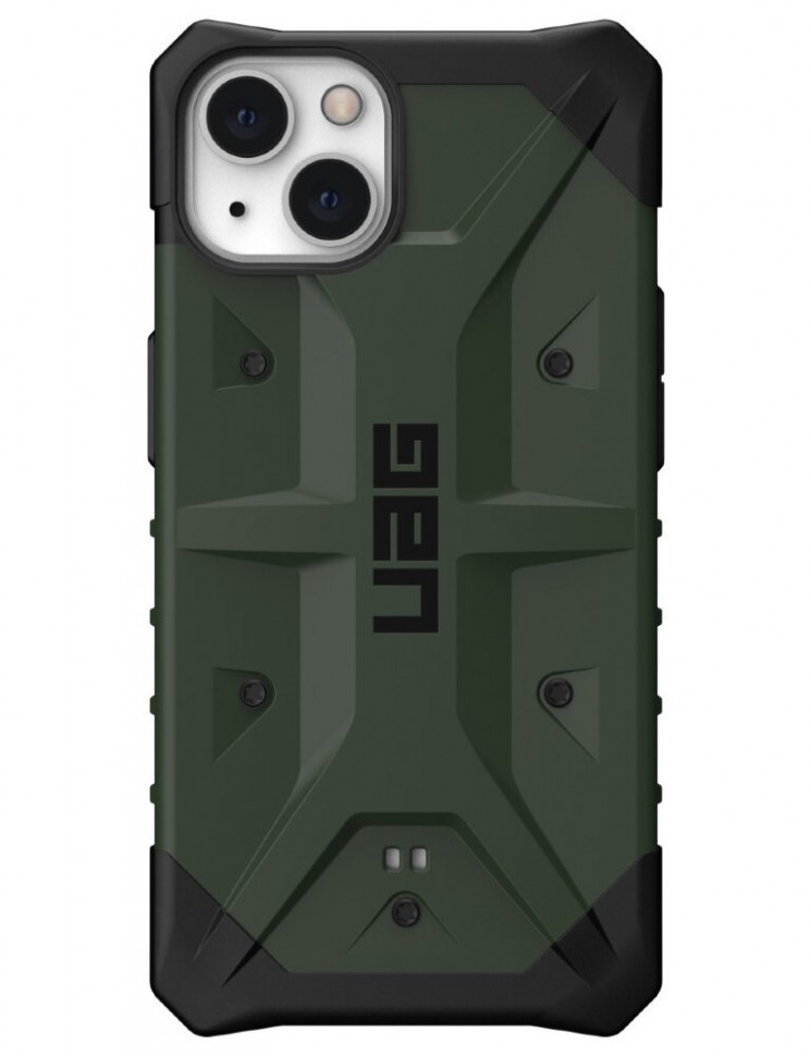 фото Чехол uag pathfinder series для iphone 13, цвет оливковый