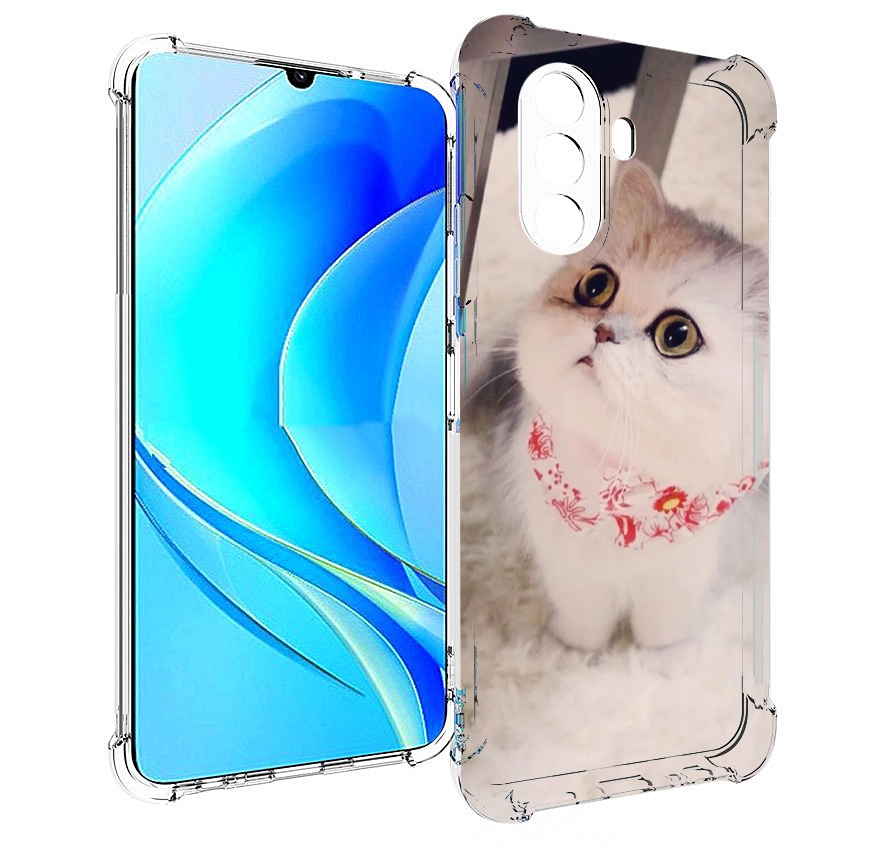 

Чехол MyPads Котеночек женский для Huawei Nova Y70 / Nova Y70 Plus (MGA-LX9N), Прозрачный, Tocco