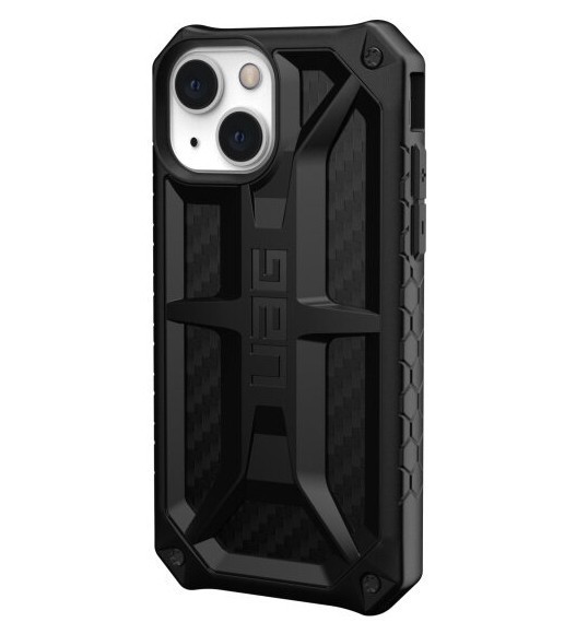 фото Чехол uag monarch series для iphone 13 mini, цвет черный карбон