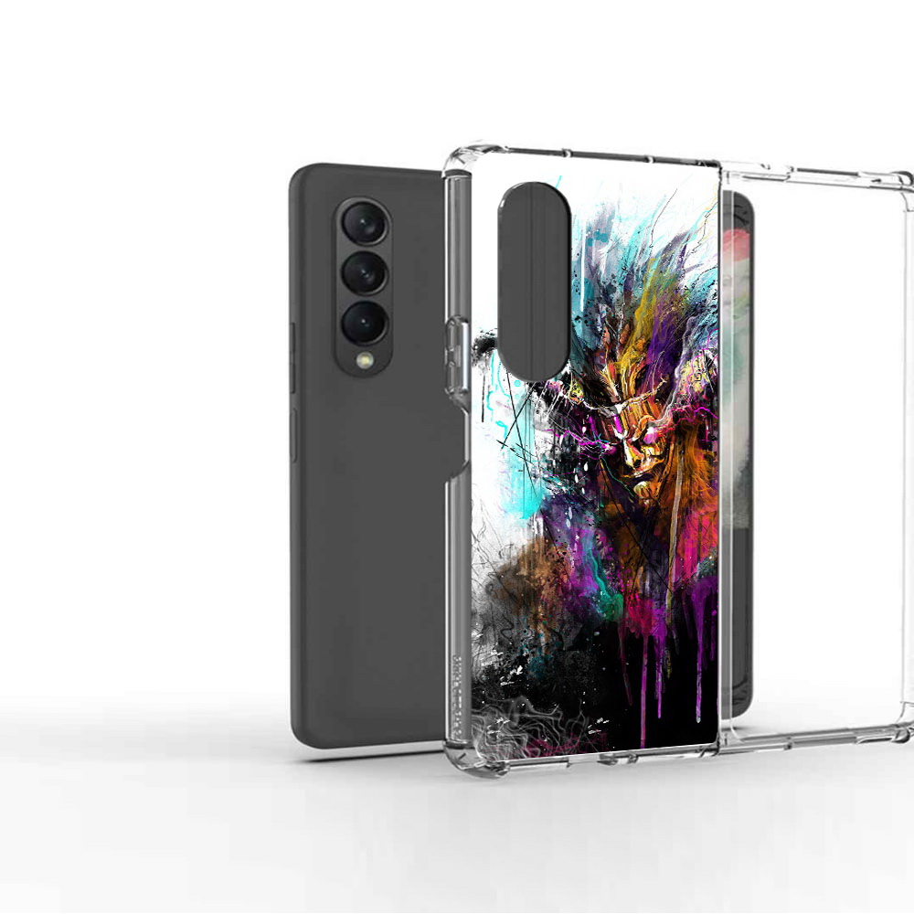 

Чехол MyPads Tocco для Samsung Galaxy Z Fold2 яркий дьявол, Прозрачный, Tocco