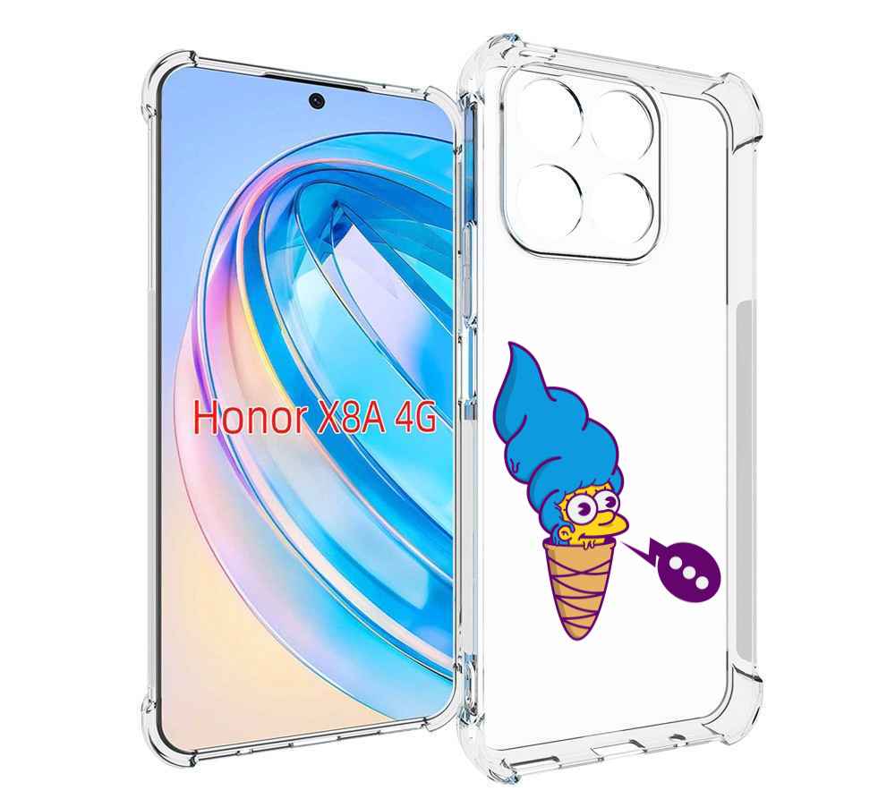 

Чехол MyPads Мардж-рожок для Honor X8a, Tocco