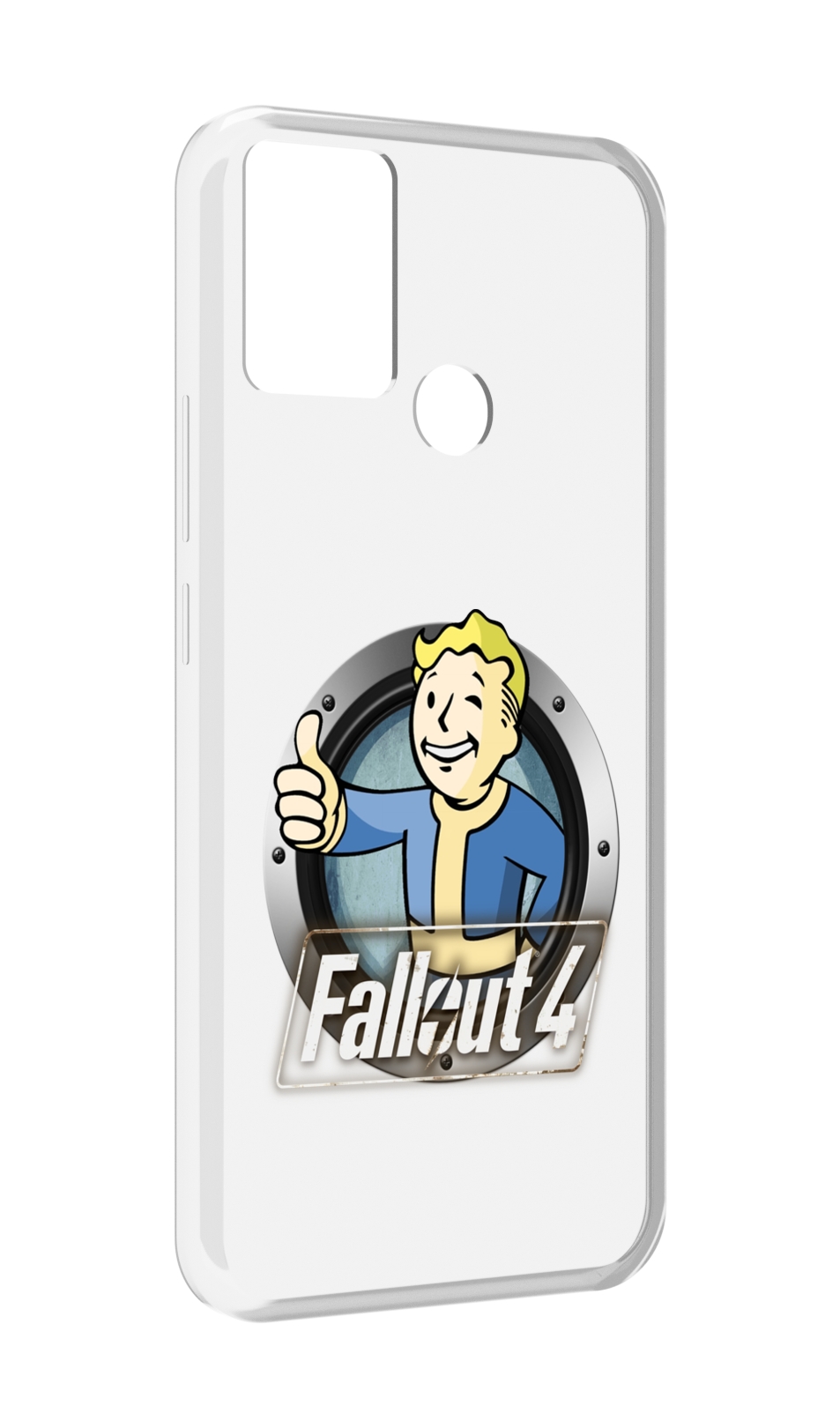 

Чехол MyPads Fallout-4 для Infinix Hot 11 Play, Прозрачный, Tocco