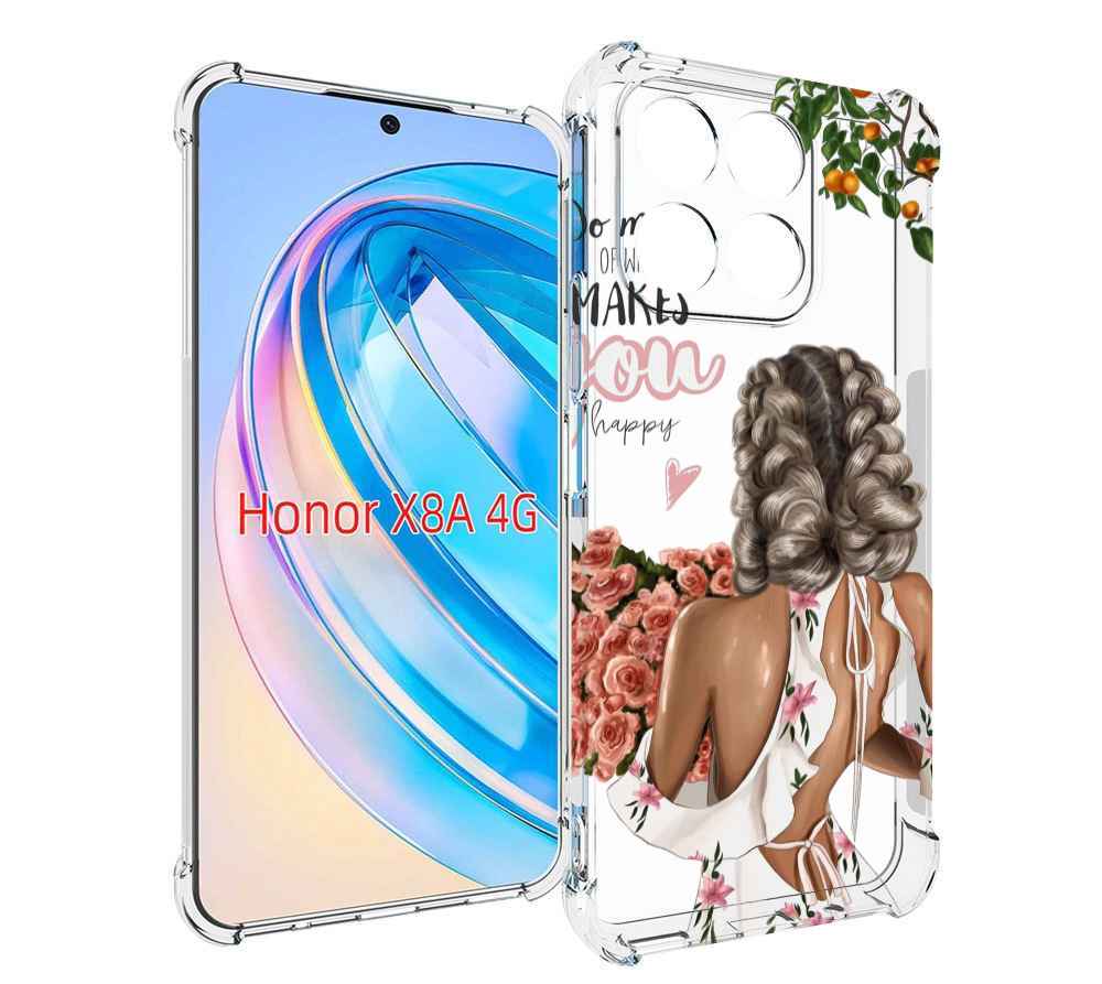 

Чехол MyPads Мелочи-делают-тебя-счастливой для Honor X8a, Tocco