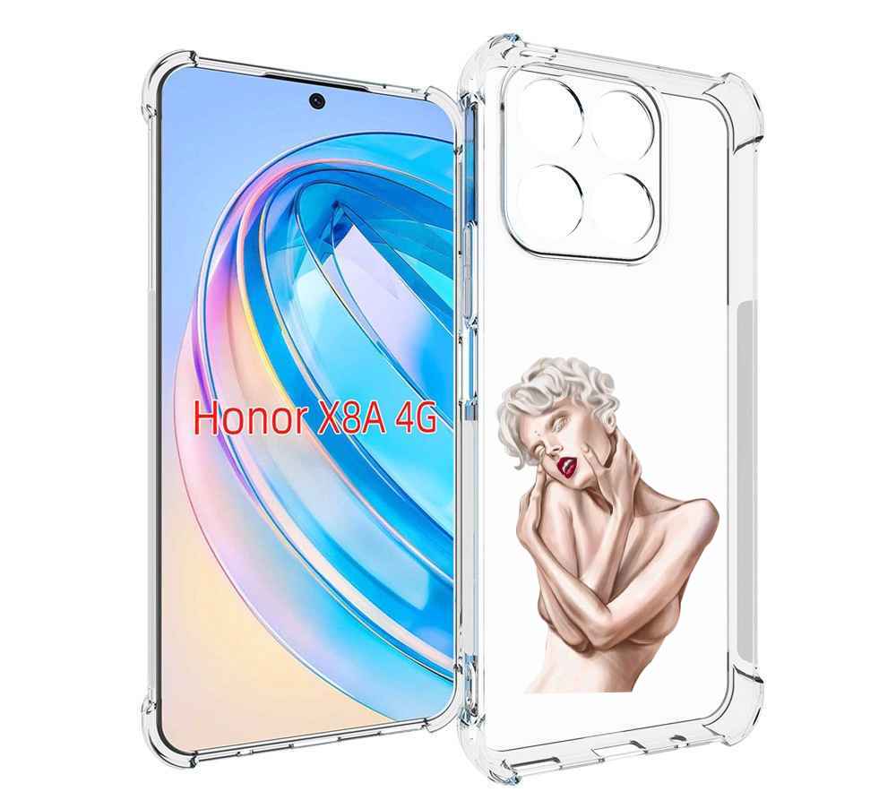

Чехол MyPads Мигера женский для Honor X8a, Tocco