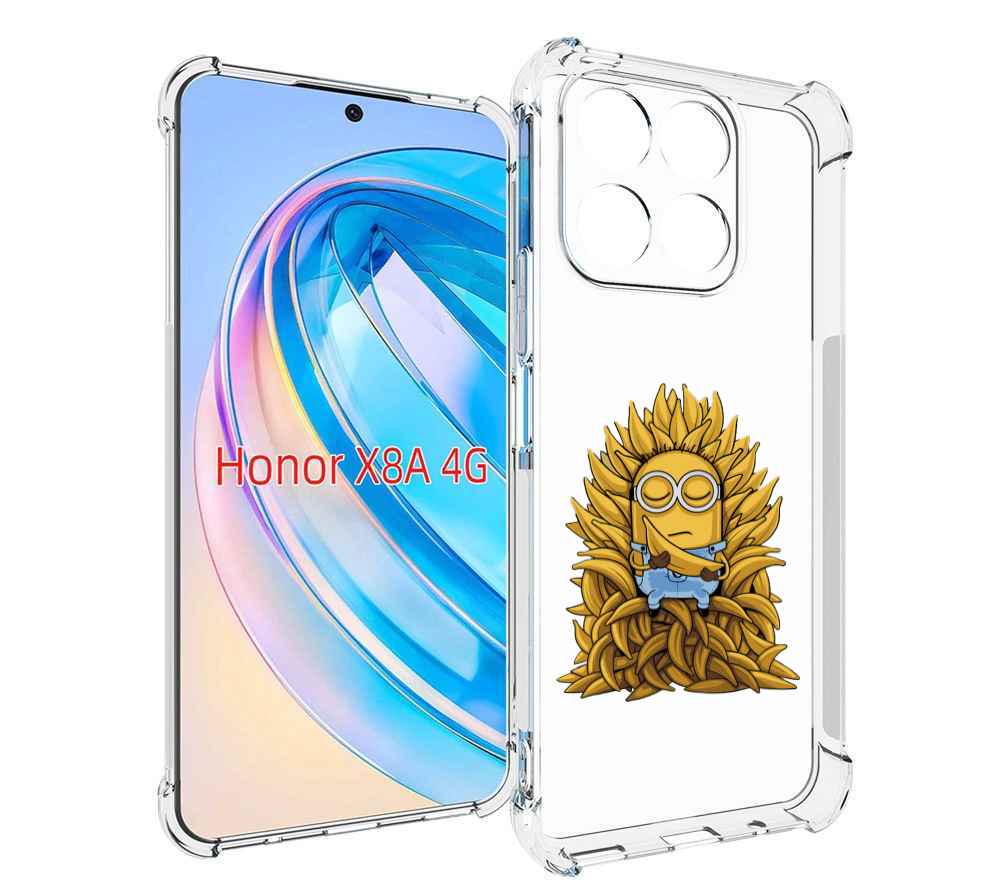 

Чехол MyPads Миньон с бананами для Honor X8a, Tocco