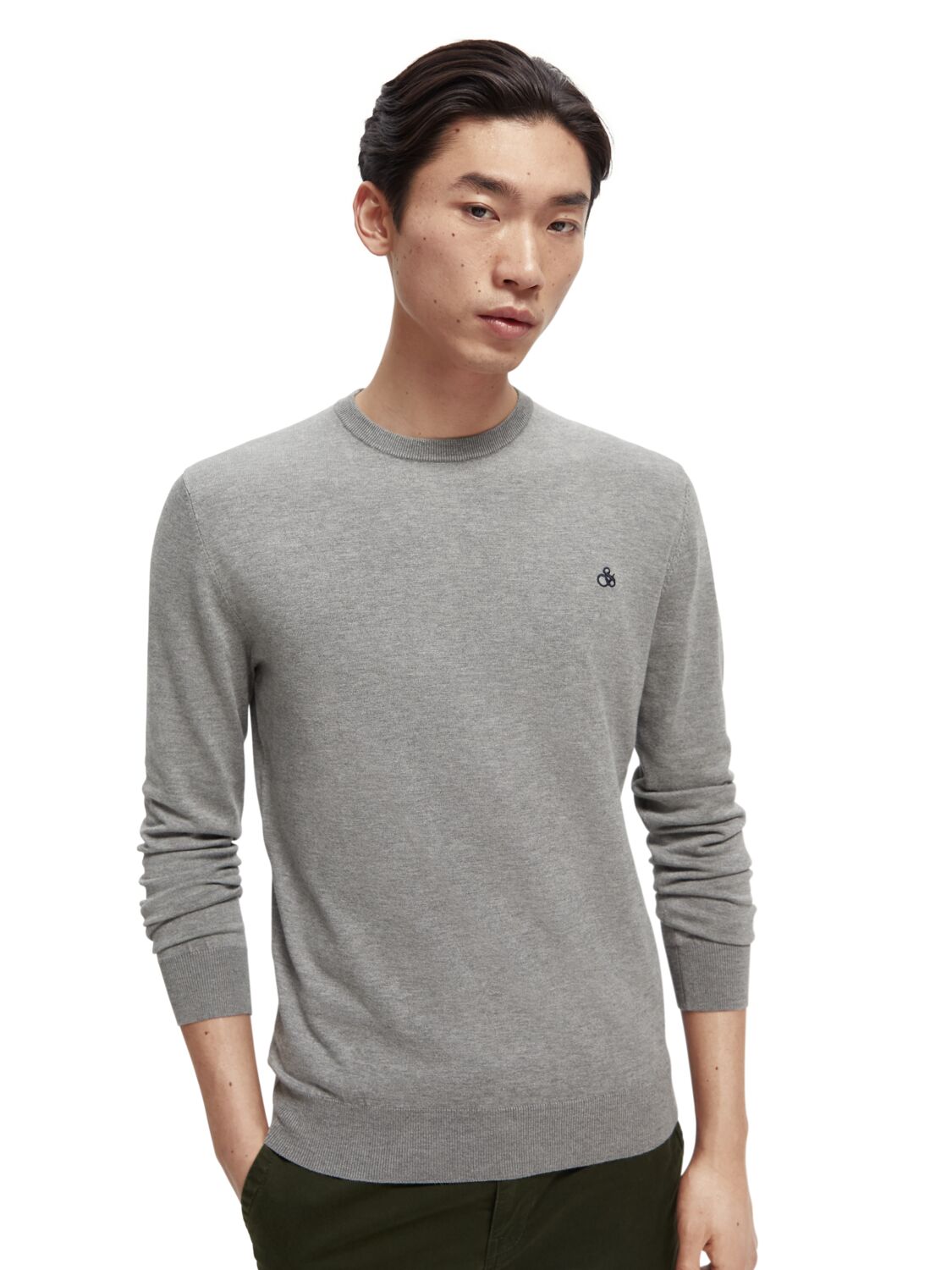 

Джемпер мужской Scotch & Soda 165322/0606 серый 2XL, 165322/0606