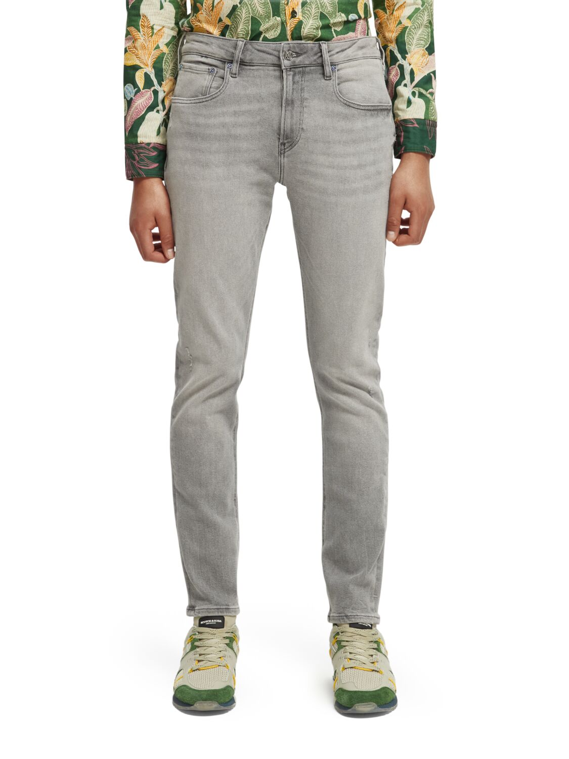 

Джинсы мужские Scotch & Soda 168420/4993 серые 30/34, 168420/4993