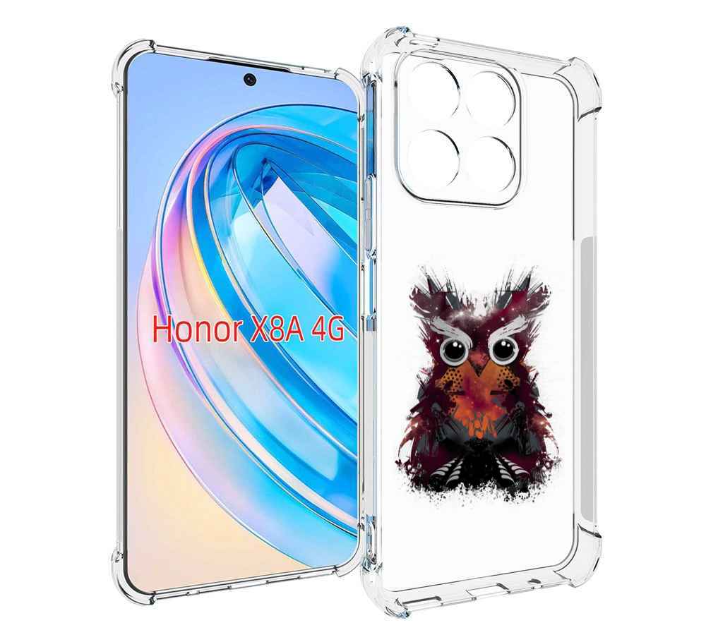 

Чехол MyPads Необычная сова для Honor X8a, Tocco