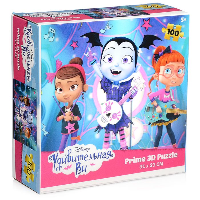 

Prime 3D "Удивительная Ви", 100 деталей, 5+ 13882