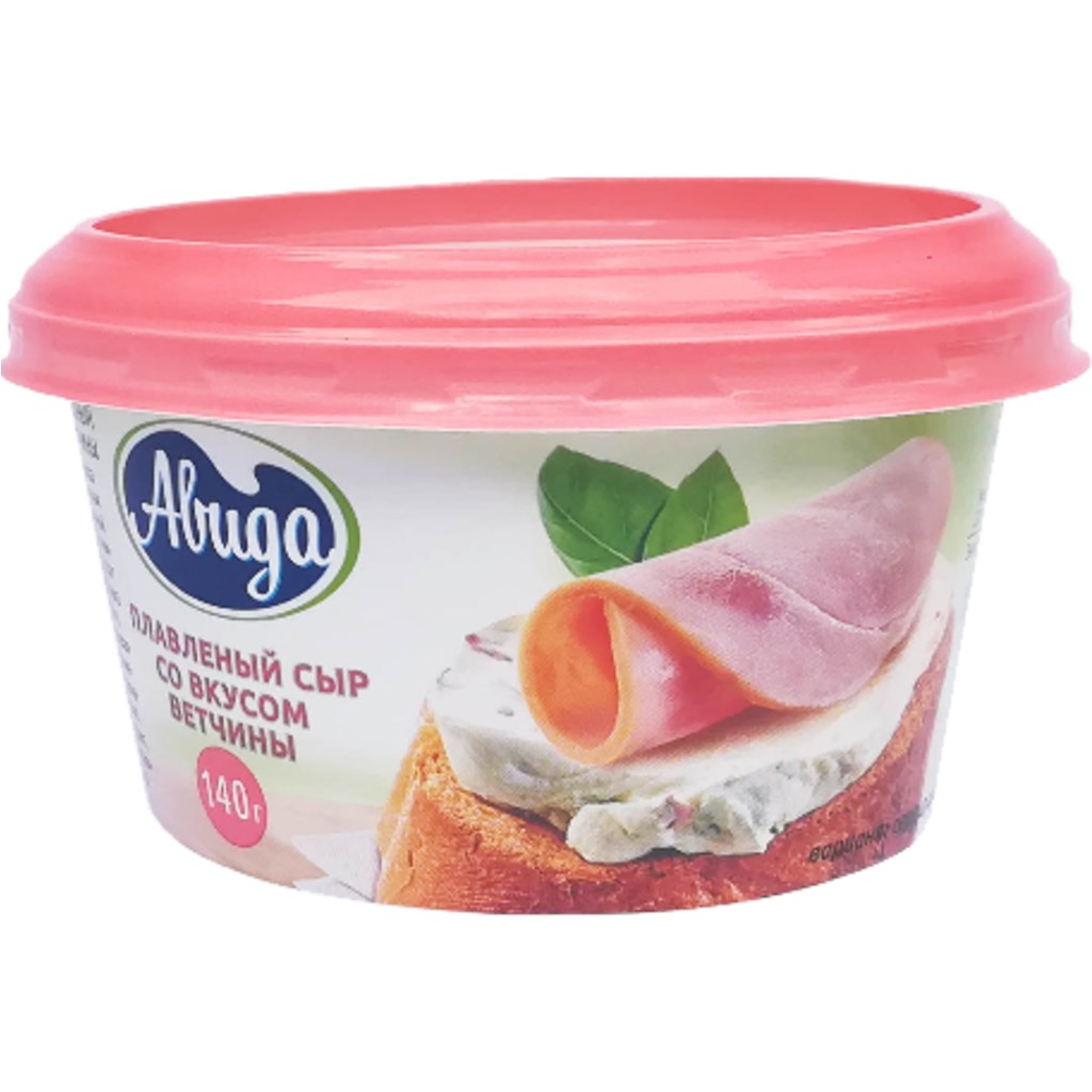 

Плавленый сыр МК Авида со вкусом и ароматом ветчины 57% 140 г бзмж
