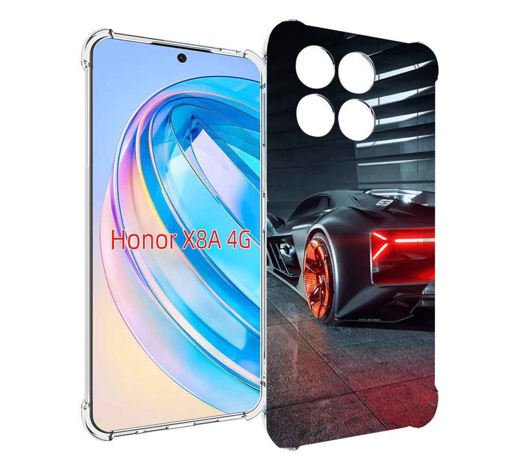 

Чехол MyPads Ночной-город мужской для Honor X8a, Tocco