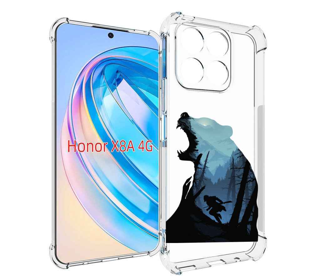

Чехол MyPads Ночной-медведь для Honor X8a, Tocco