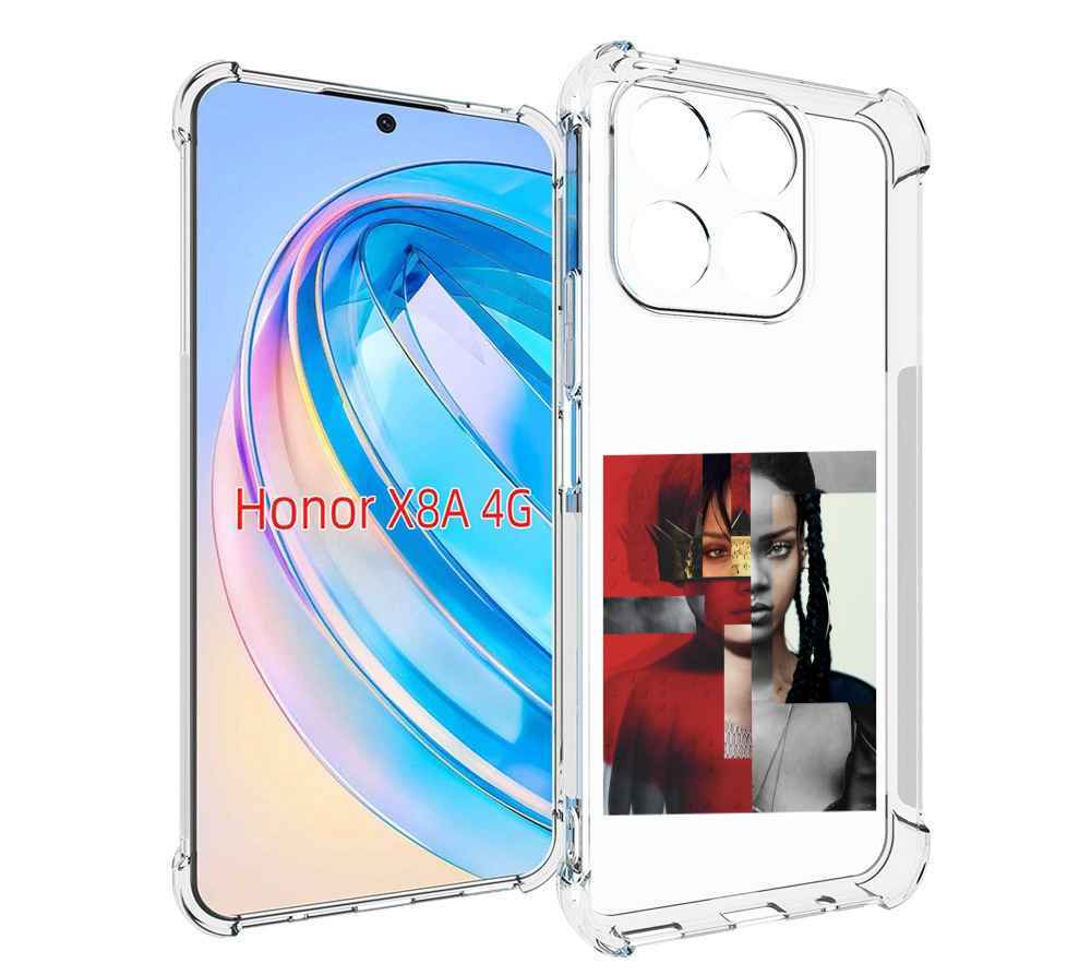 

Чехол MyPads Обложка-Рианна для Honor X8a, Tocco