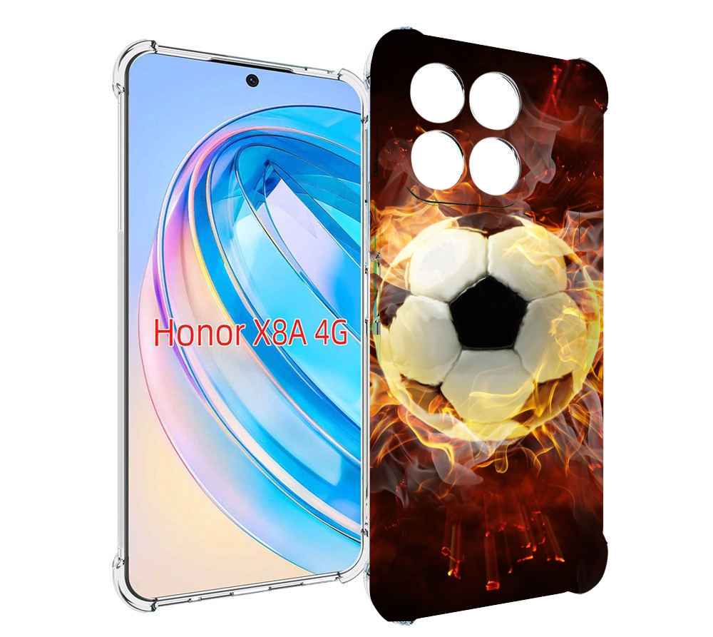 

Чехол MyPads Огненный-мяч для Honor X8a, Tocco
