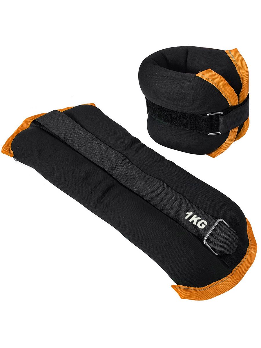 

Утяжелители ALT Sport для рук и ног (2х1,0кг) черный