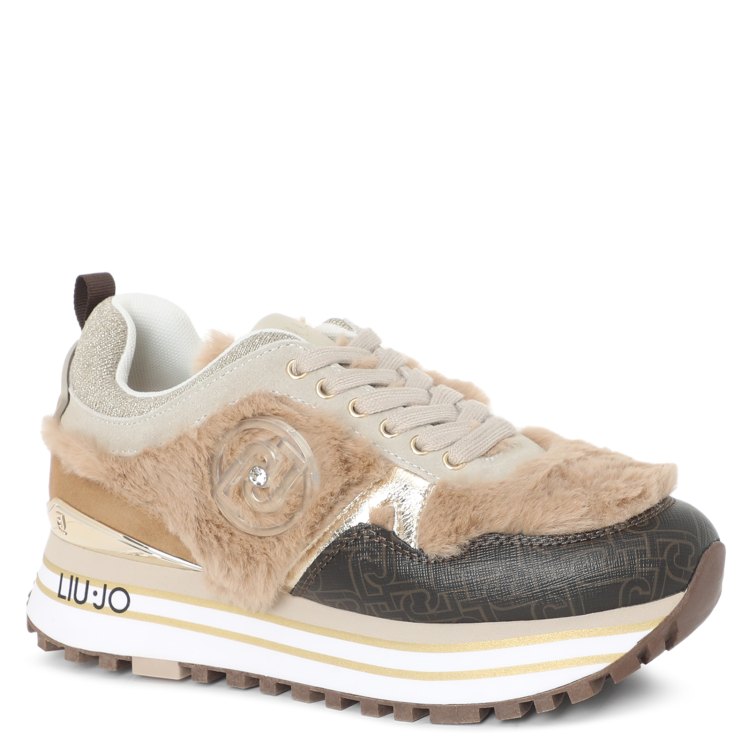 фото Кроссовки женские liu jo bf2113 бежевые 40 eu