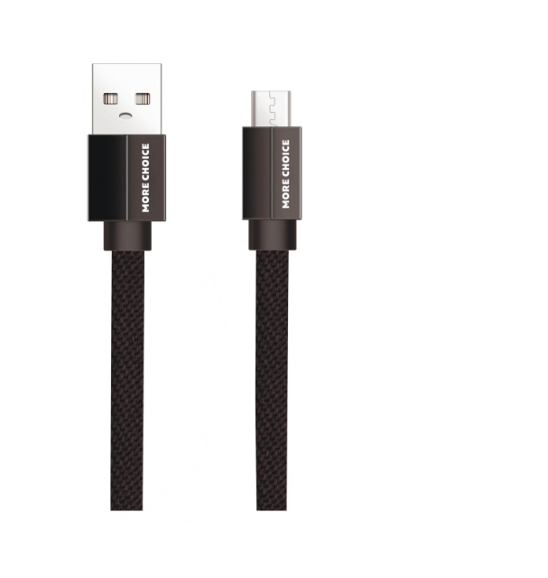 фото Кабель more choice k20m usb-microusb 175 мм черный