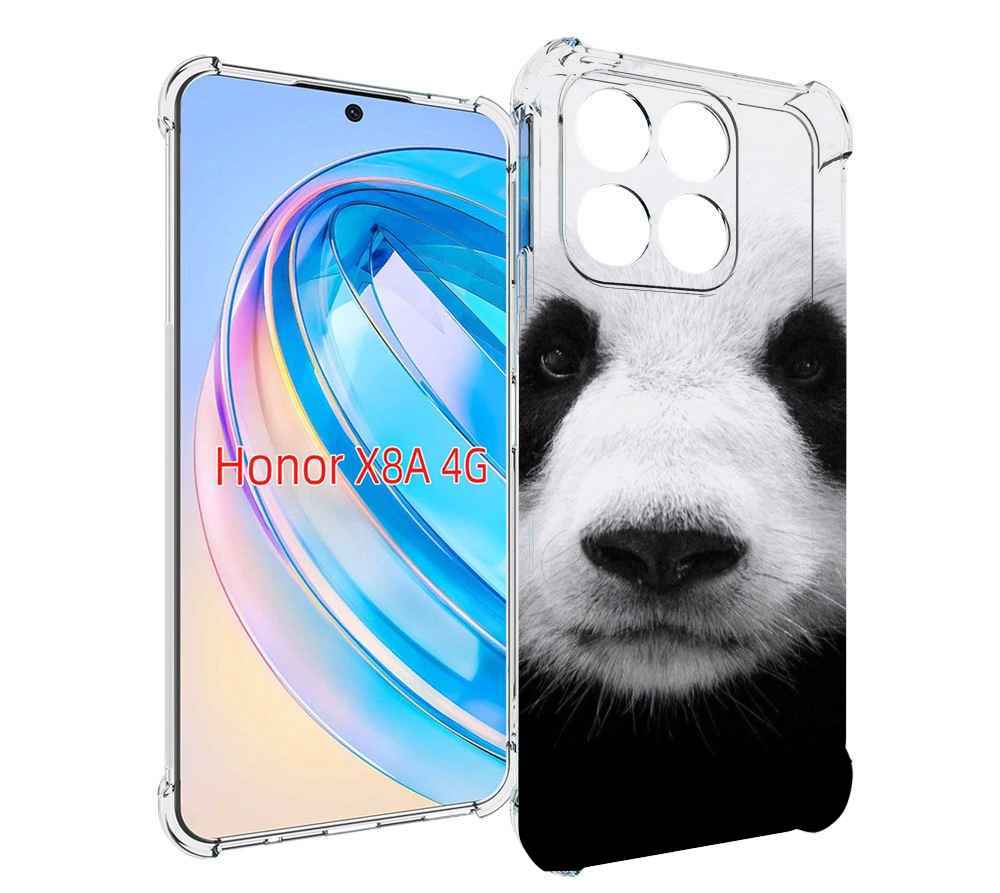 

Чехол MyPads Панда-портрет для Honor X8a, Tocco